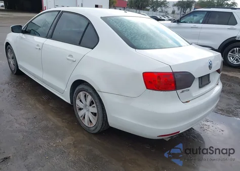2012 Volkswagen Jetta 2.5L Se из США, поврежденный, VIN 3VWDP7AJ6CM372020